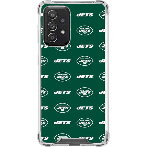 NFL New York Jets Blitz Series Galaxy A52 5G Clear Case